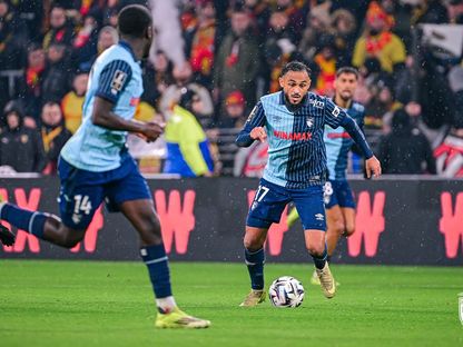 سفيان بوفال خلال مباراة لوهافر ولانس بالدوري الفرنسي - 30 يناير 2026 - X/HAC_Foot