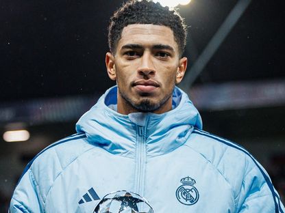 جود بيلينغهام نجم ريال مدريد رجل مباراة بريست في دوري أبطال أوروبا - 28 يناير 2025 - Real Madrid FC