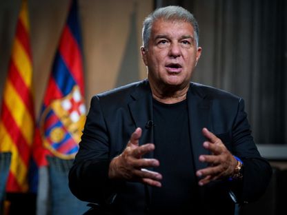 رئيس برشلونة جوان لابورتا خلال مقابلة مع شبكة CNN Sports - 31 يوليو 2025 - fcbarcelona.com