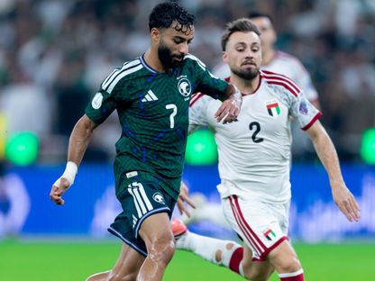 لقطة من نهائي خليجي 27 بين السعودية والإمارات - 6 أكتوبر 2026 - X/@SaudiNT