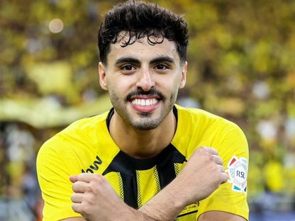 سعد الموسى مدافع نادي الاتحاد السعودي - X/@aawsat_spt