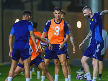 خلال تدريب للنصر - 6 مايو 2026 - X/@AlNassrFC