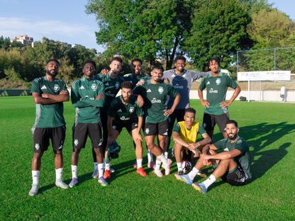 لاعبو منتخب السعودية في حصة تدريبية أولى بمعكسر التشيك - 1 سبتمبر 2025 - X/@SaudiNT