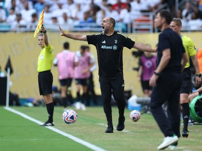 إيغور تودور مدرب يوفنتوس خلال مباراة ريال مدريد في كأس العالم للأندية - 1 يوليو 2025 - Reuters