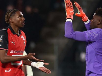 جيريمي جاكيه مدافع نادي رين الفرنسي المنتقل إلى ليفربول الإنجليزي في 2 فبراير 2026 - Reuters