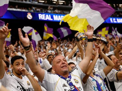 جمهور ريال مدريد خلال مواجهة برشلونة في الكلاسيكو - 26 أكتوبر 2025 - Reuters
