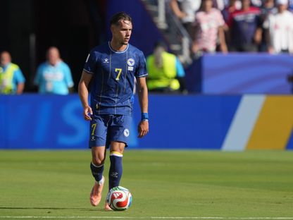 الدولي البونسي عمار ديديتش لاعب بنفيكا - 4 يوليو 2026 - REUTERS