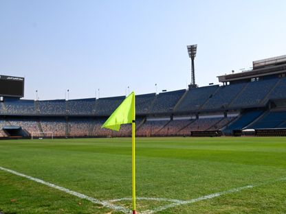 استاد القاهرة الدولي قبل مباراة الزمالك والمقاولون العرب في الجولة الثانية من الدوري المصري - 16 أغسطس 2025 - facebook/ZSCOfficial
