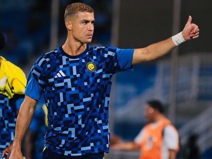 كريستيانو رونالدو نجم النصر قبل لقاء الرياض بالدوري السعودي - 21 أغسطس 2026 - X@AlNassrFC