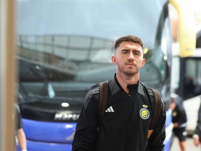 إيمريك لابورت مدافع نادي النصر قبل مواجهة الخلود بالدوري السعودي - 25 أكتوبر 2024 - X/@AlNassrFC