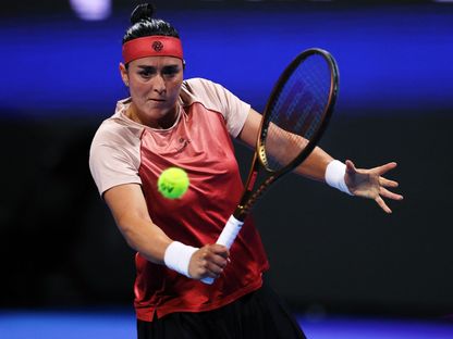 لاعبة التنس التونسية أنس جابر - 13 يناير 2024 - Reuters