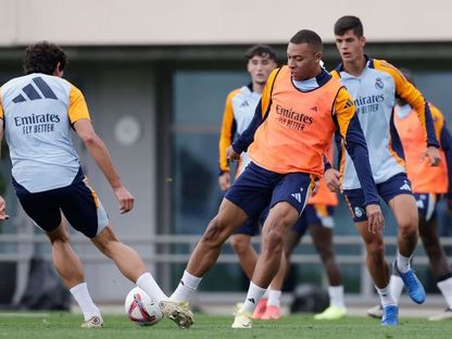 كيليان مبابي في آخر حصة تدريبية قبل مواجهة برشلونة في الكلاسيكو - 25 أكتوبر 2024 - RealMadrid.com