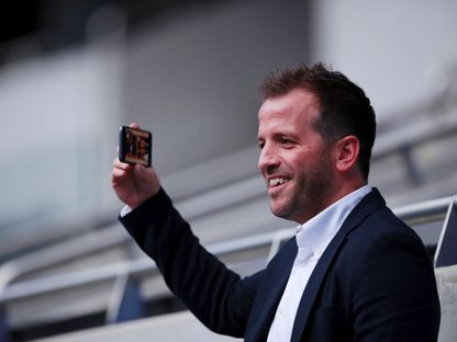 رافاييل فان در فارت خلال تدريب لأياكس أمستردام على ملعب توتنهام هوتسبير في لندن قبل لقائهما بدوري أبطال أوروبا - 29 أبريل 2019 - Action Images via Reuters