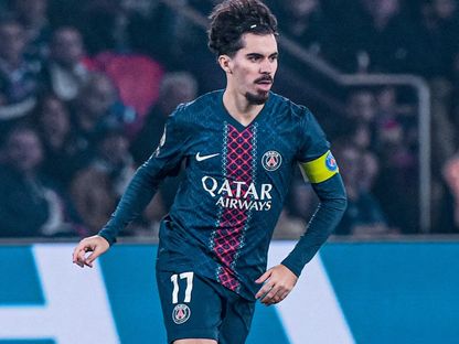 فيتينيا من مباراة باريس سان جيرمان وأوكسير بالدوري الفرنسي - 27 سبتمبر 2025 - ْْX/Ligue1_ENG