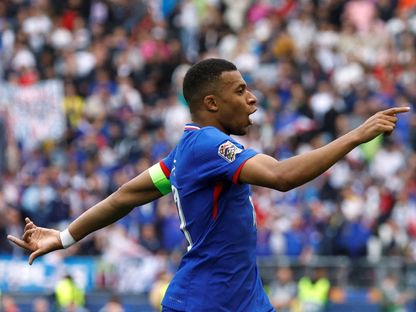 كيليان مبابي أفضل لاعب في مباراة فرنسا وألمانيا بدوري الأمم