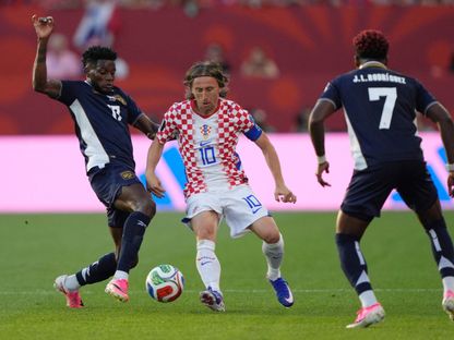 لوكا مودريتش خلال مباراة بين كرواتيا وبنما بكأس العالم - 23 يونيو 2026 - IMAGN IMAGES via Reuters