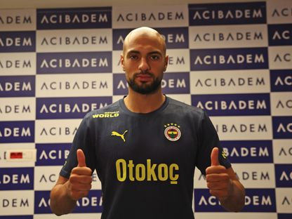 سفيان أمرابط بقميص فنربخشة - 31 أغسطس 2024 - X/@Fenerbahce