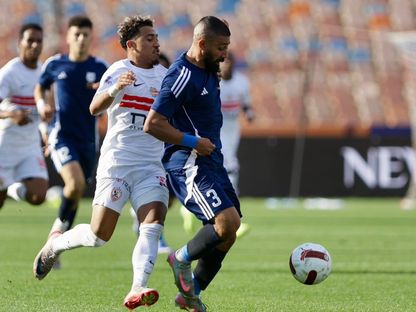 خوان بيزيرا جناح الزمالك خلال مواجهة إنبي في الدوري المصري - 27 أبريل 2026 - x@Enppi_Club