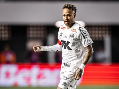 نيمار دا سيلفا خلال مباراة سانتوس وبالميراس بالدوري البرازيلي - 16 نوفمبر 2025 - X/SantosFC