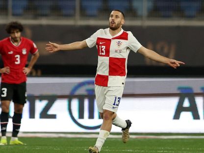 كرواتيا تهزم مصر في كأس العاصمة الإدارية - Reuters