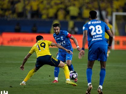 سالم الدوسري قائد الهلال خلال مواجهة النصر في دوري روشن السعودي - 12 مايو 2026 - X/@Alhilal_FC