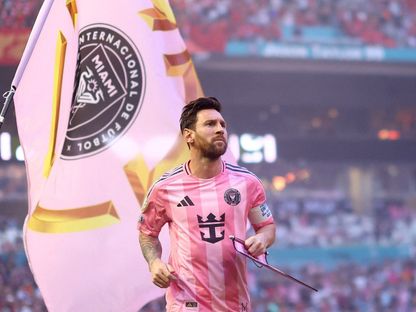 ليونيل ميسي من مباراة فريقه إنتر ميامي أمام الأهلي المصري بكأس العالم للأندية - 14 يونيو 2025 - Reuters