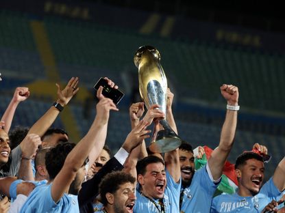 بيراميدز يحتفل بلقب دوري أبطال إفريقيا لأول مرة في تاريخه - 1 يونيو 2025 - Reuters