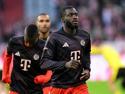 دايوت أوباميكانو قبل مباراة بايرن ميونيخ وبوروسيا دورتموند من الدوري الألماني - 18 أكتوبر 2025 - Reuters