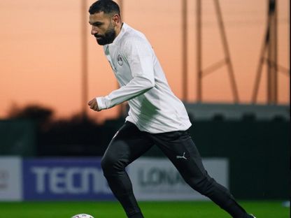 محمد صلاح في مران منتخب مصر - 20 ديسمبر 2025 - X/@EgyptNT_EN