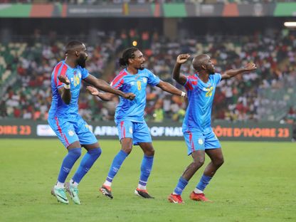 الكونغو الديمقراطية إلى قبل نهائي كأس إفريقيا بثلاثية في شباك غينيا