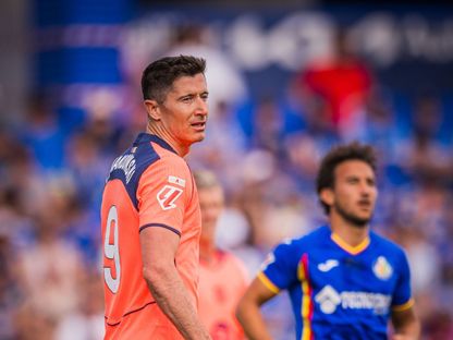 روبرت ليفاندوفسكي خلال مباراة بين برشلونة وخيتافي - 25 أبريل 2026 - fcbarcelona.es