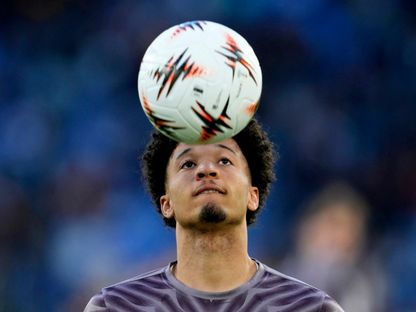 أيوب بوعدي لاعب ليل قبل مواجهة روما بالدوري الأوروبي - 7 ديسمبر 2025 - Reuters