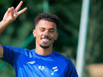 أحمد يوسف الجليدان من معسكر الفتح في إسبانيا - 7 أغسطس 2025 - X/FatehClub