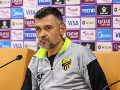 سيرجيو كونسيساو مدرب الاتحاد في مؤتمر صحافي - 23 نوفمبر 2025 - X/@ittihad