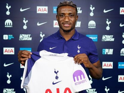 الغاني محمد قدوس ينتقل إلى توتنهام من وست هام - 10 يوليو 2025 - X@SpursOfficial