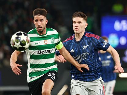 4 تغييرات.. تشكيلة أرسنال الأساسية ضد سبورتينغ لشبونة