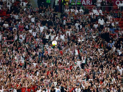 حضور كبير لجمهور منتخب الأردن بمباراة الإمارات في كأس العرب - 3 ديسمبر 2025 - Reuters