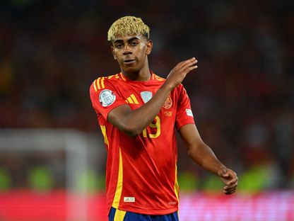 لامين يامال من مباراة إسبانيا وفرنسا في نصف نهائي دوري الأمم الأوروبية - 5 يونيو 2025 - Reuters