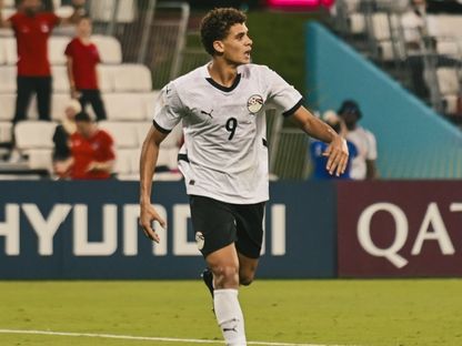 حمزة عبد الكريم مهاجم منتخب مصر للشباب خلال منافسات كأس العالم - facebook/EgyptNT