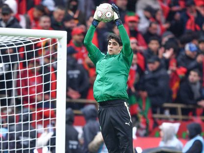 ياسين بونو حارس المغرب قبل مواجهة مالي في كأس إفريقيا - 26 ديسمبر 2025 - X/@@EnMaroc