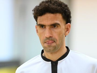 محمد عواد حارس الزمالك قبل مباراة سيراميكا كليوباترا في الدوري المصري - 9 مايو 2025 - X/@ZSCOfficial