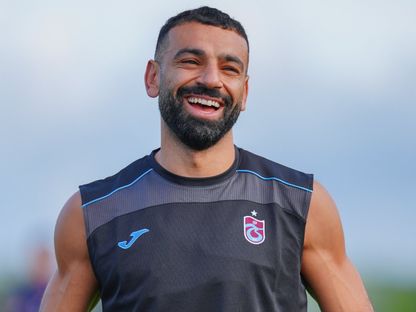 محمد صلاح خلال تدريب طرابزون سبور - 21 أكتوبر 2026 - X/@Trabzonspor