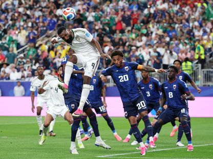 فراس البريكان مهاجم السعودية أمام الرأس الأخضر في كأس العالم - 26 يونيو 2026 - Reuters