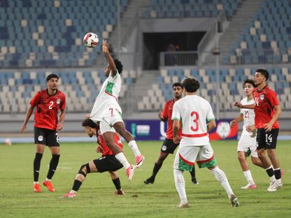 لقطة من مباراة مصر والمغرب بدورة اتحاد شمال إفريقيا - 3 أكتوبر 2026 - X/EFA