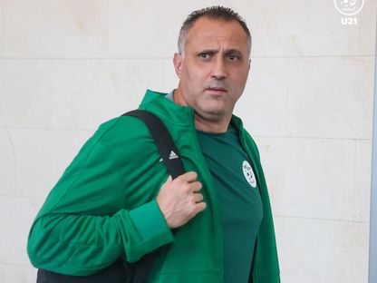 إبراهيم حمداني مدرب منتخب الجزائر تحت 21 عاماً - 2 سبتمبر 2026 - FB/Lesverts.faf