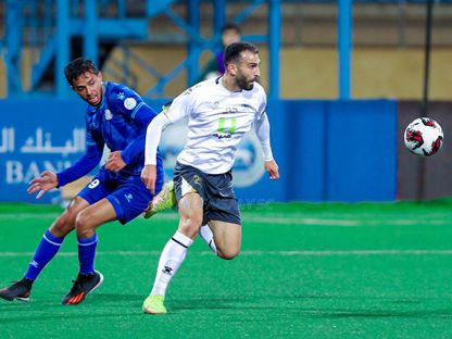 من مواجهة الفيصلي ومغير السرحان بالدوري الأردني - 22 فبراير 2024 - Facebook/@Al Faisaly SC