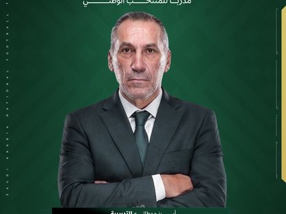 اليوناني جورجيوس دونيس مدرب المنتخب السعودي - X/@SaudiNT