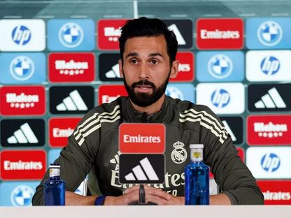 مدرب ريال مدريد ألفارو أربيلوا خلال مؤتمر صحافي - 23 أبريل 2026 - realmadrid.com