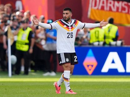 دينيز أونداف يحتفل بعد فوز ألمانيا على ديفوار في كأس العالم - 20 يونيو 2026 - IMAGN IMAGES via Reuters
