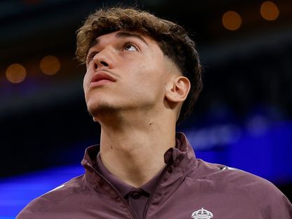 تياغو بيتارش لاعب ريال مدريد الصاعد قبل مواجهة خيتافي في الدوري الإسباني - 2 مارس 2026 - X@realmadrid